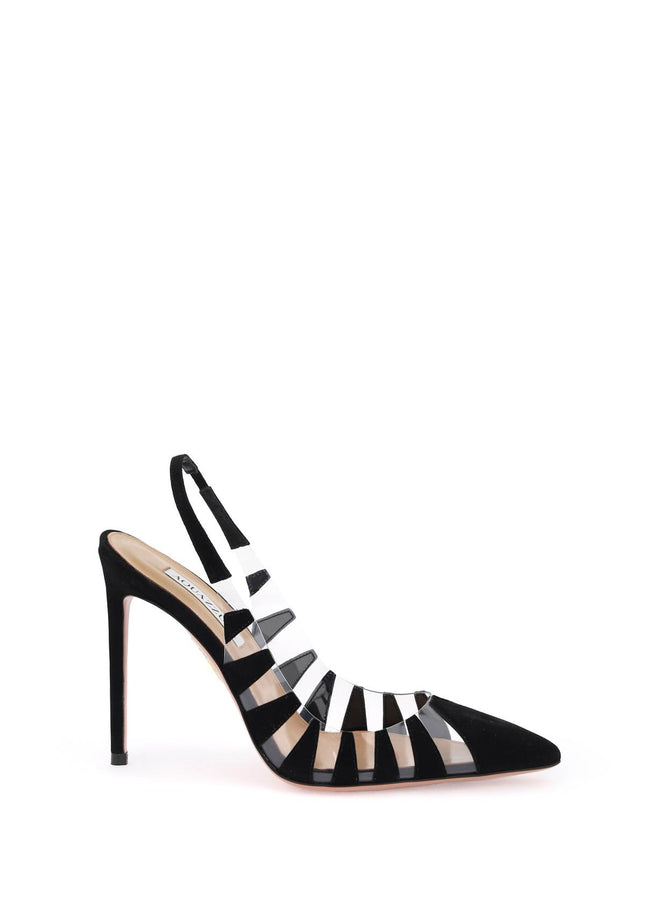 Aquazzura Hot Rumor Sling 105 Pumps-AQUAZZURA-36-Urbanheer