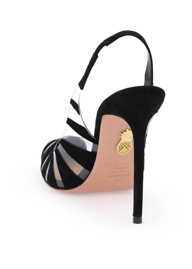 Aquazzura Hot Rumor Sling 105 Pumps-AQUAZZURA-Urbanheer