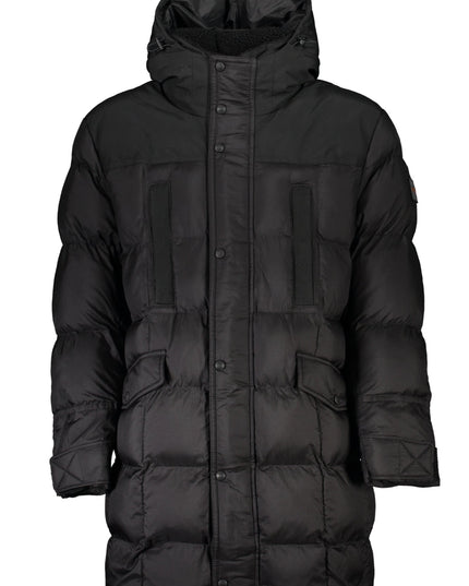 HUGO BOSS MEN'S BLACK JACKET-Giubbotti e piumini-HUGO BOSS-Urbanheer