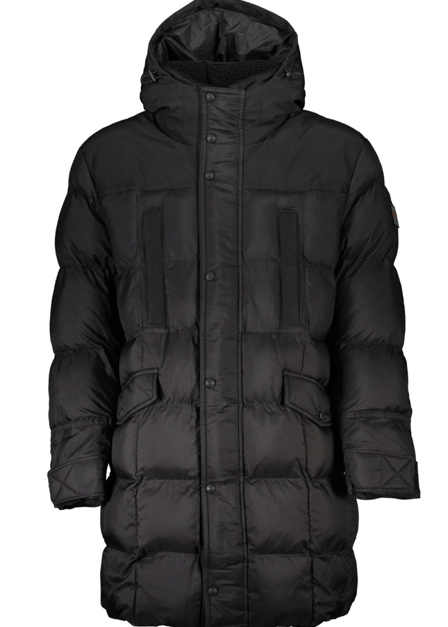 HUGO BOSS MEN'S BLACK JACKET-Giubbotti e piumini-HUGO BOSS-Urbanheer