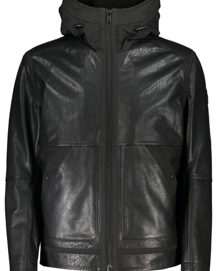 HUGO BOSS MEN'S BLACK JACKET-0