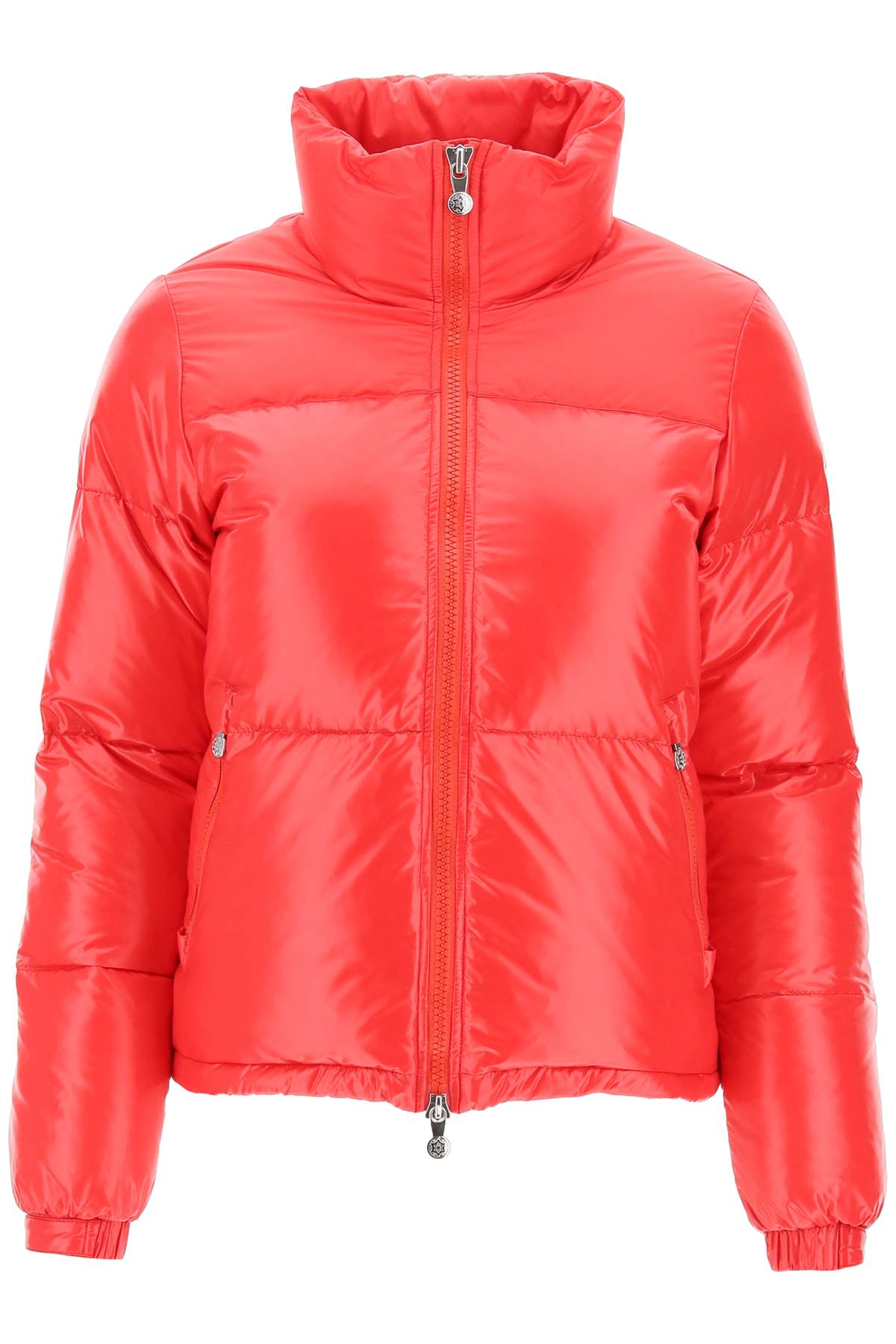 Red Pyrenex 'Goldin 2' Short Down Jacket-Pyrenex-36-Urbanheer