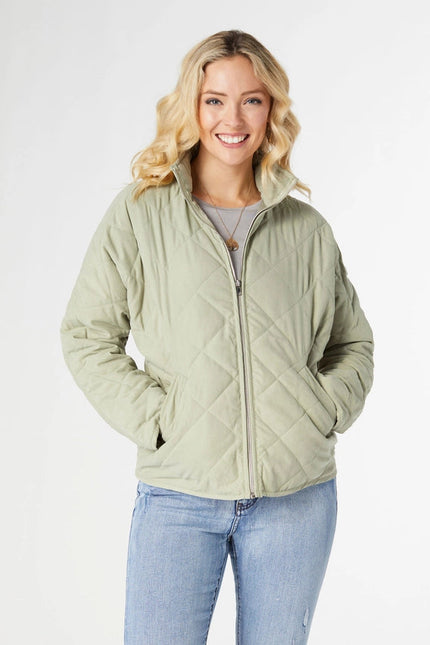 Hadley Diamond Quilted Jacket