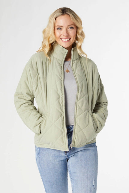 Hadley Diamond Quilted Jacket