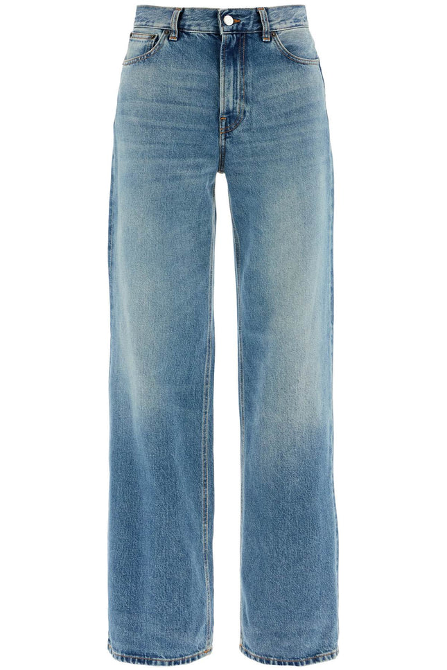 Haikure korean straight leg jeans - Blue