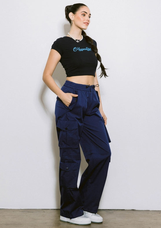 Haley Cargo Pants Navy