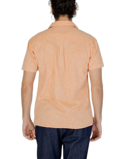 Hamaki-Ho Orange Linen Shirt