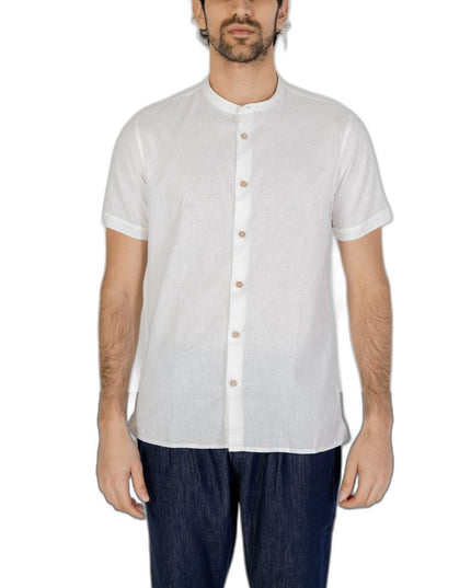 Hamaki-Ho White Linen Shirt