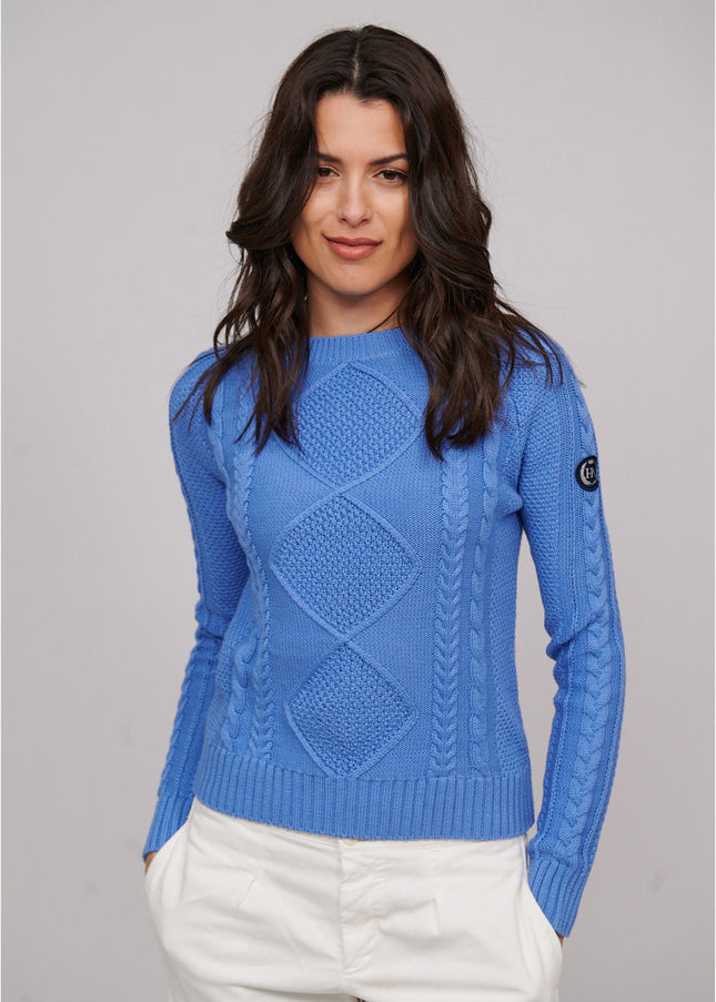 Hannah Luxury Cotton Women Sweater-Clothing - Women-Henry Arroway-Blue-XS-Urbanheer