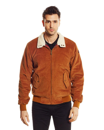 Harrington Caramel Velvet Jacket