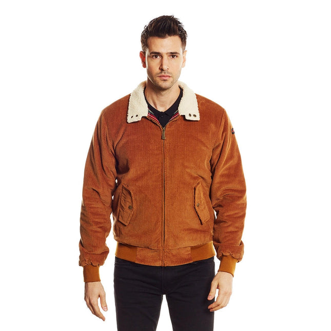 Harrington Caramel Velvet Jacket