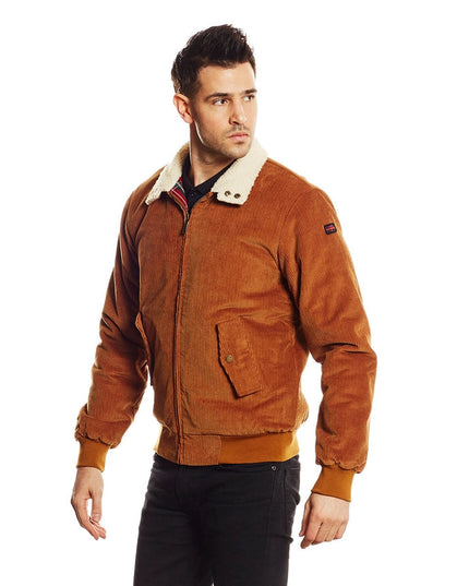 Harrington Caramel Velvet Jacket