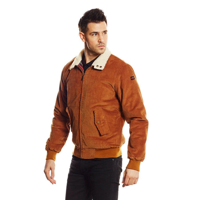 Harrington Caramel Velvet Jacket