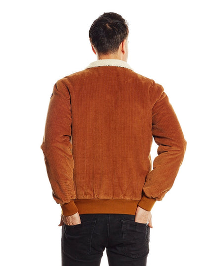 Harrington Caramel Velvet Jacket