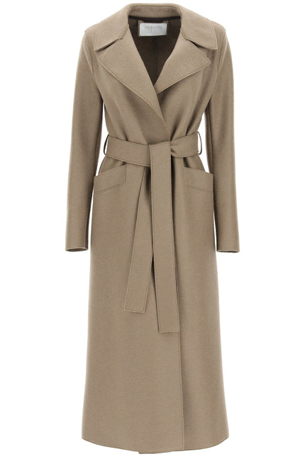 Harris Wharf London long pressed wool coat