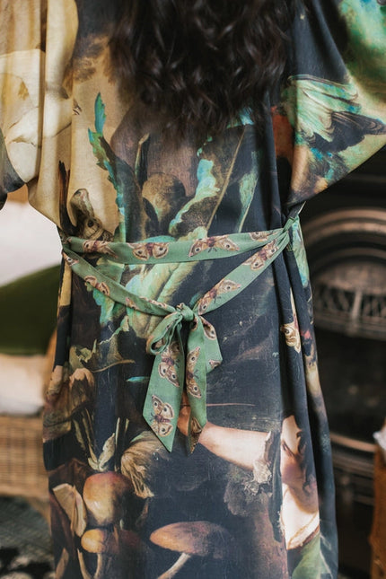 Heartwork Artisan Bamboo Duster Kimono Robe