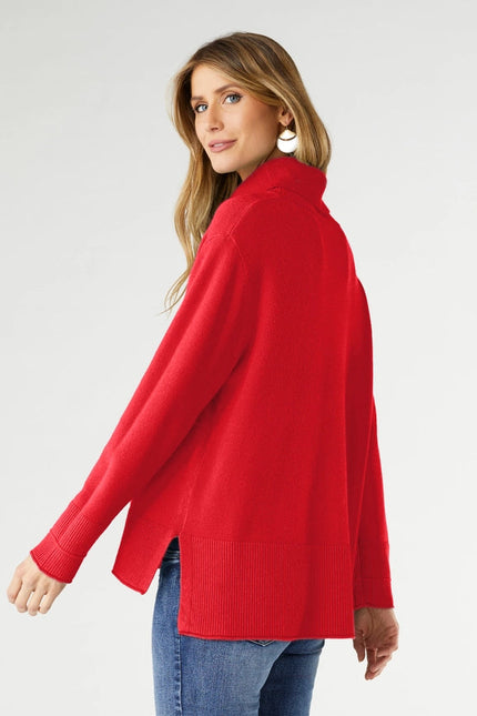 Heavenly-Luxe Turtleneck Sweater - Valentine's Day