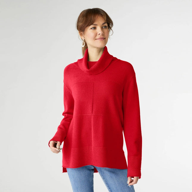 Heavenly-Luxe Turtleneck Sweater - Valentine's Day