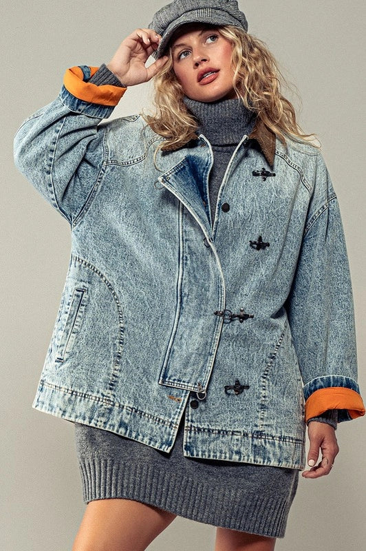 Heavy Handed Denim Jacket DENIM