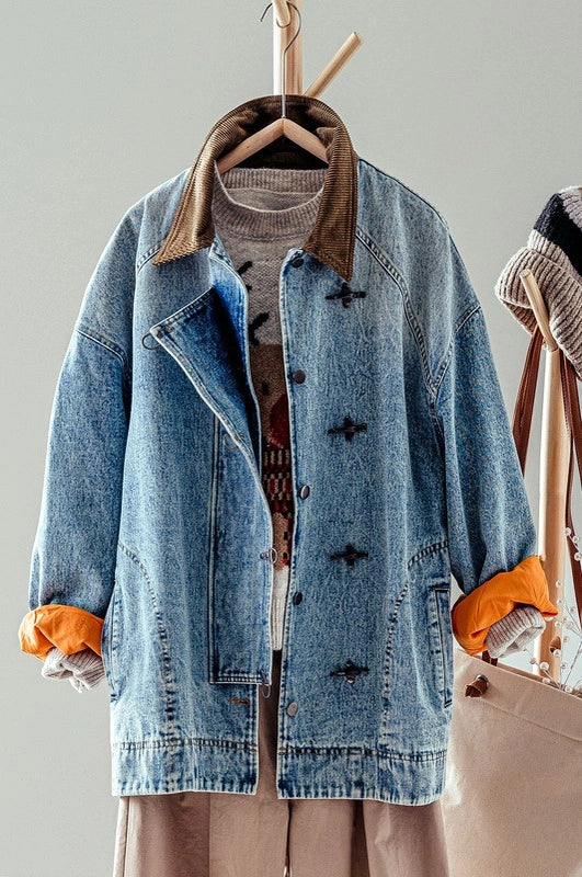 Heavy Handed Denim Jacket DENIM