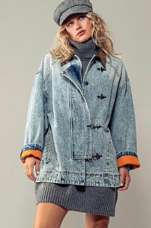 Heavy Handed Denim Jacket DENIM