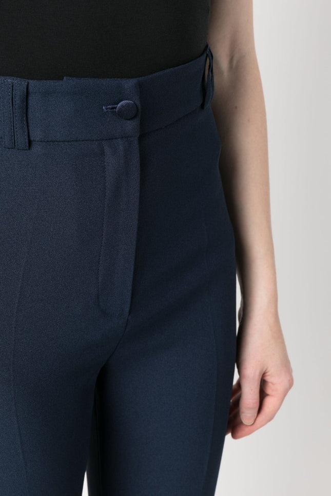 HEBE STUDIO Trousers Blue-women > clothing > trousers-Hebe Studio-44-Blue-Urbanheer