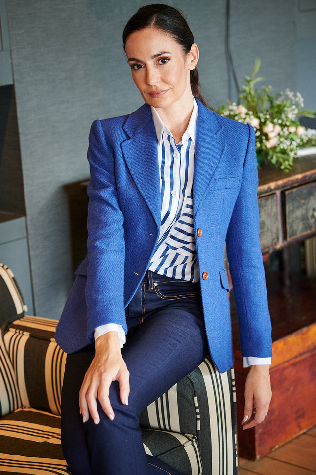 Henry Arroway MARYLIN SLIM FIT Blazer BLUE