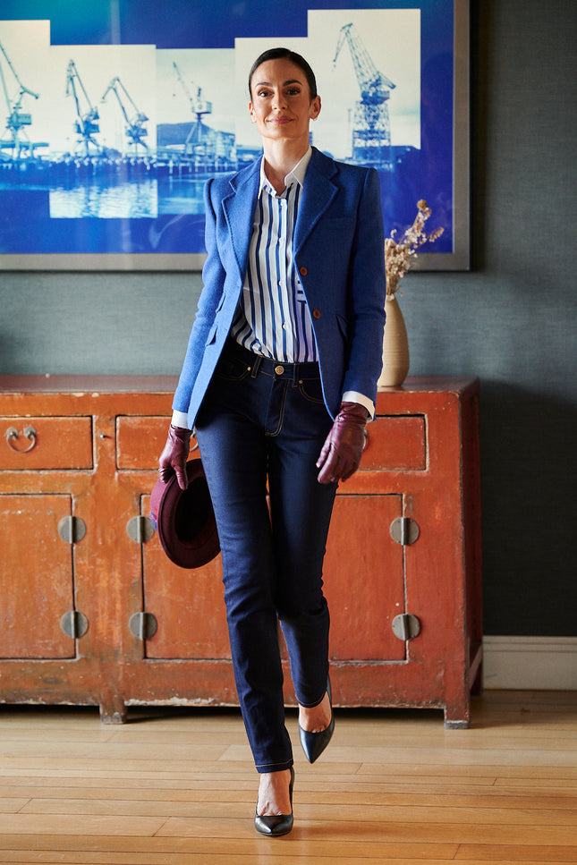 Henry Arroway MARYLIN SLIM FIT Blazer BLUE