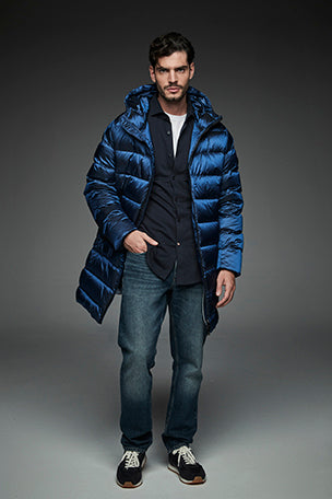 Henry Arroway Marlon Men Puffer Jacket NAVY