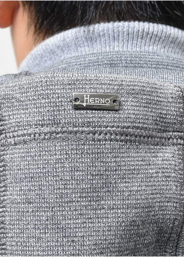 Herno Gray Wool Jacket