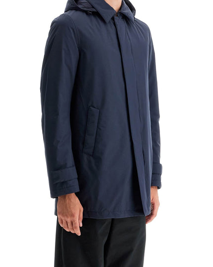 Herno Laminar laminar padded carcoat in gore-tex 2l