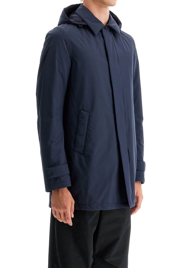 Herno Laminar laminar padded carcoat in gore-tex 2l