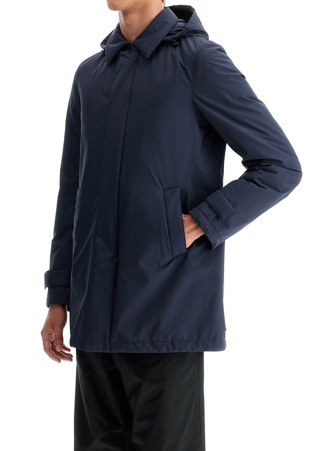 Herno Laminar laminar padded carcoat in gore-tex 2l