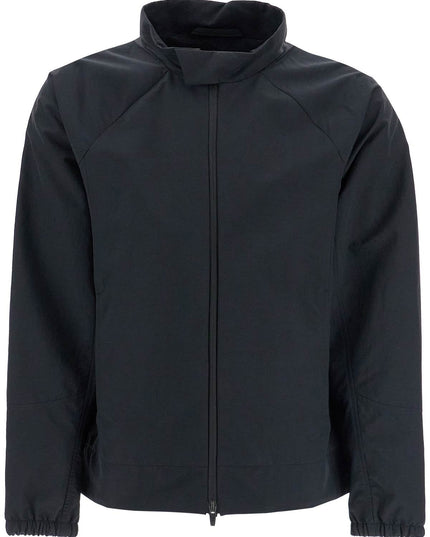 Herno Laminar men's waterproof jacket in black polyamide with high collar