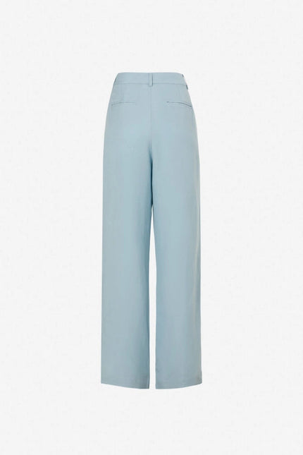 Hi Waisted Pant - Sky Blue