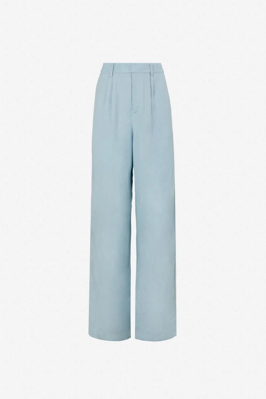 Hi Waisted Pant - Sky Blue