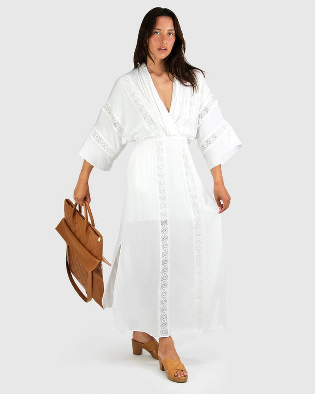 Hideaway Maxi Dress - White