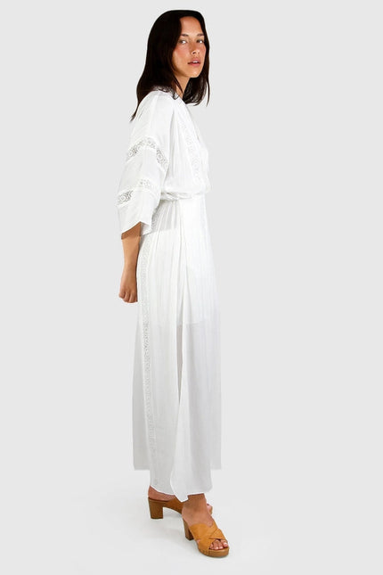 Hideaway Maxi Dress - White