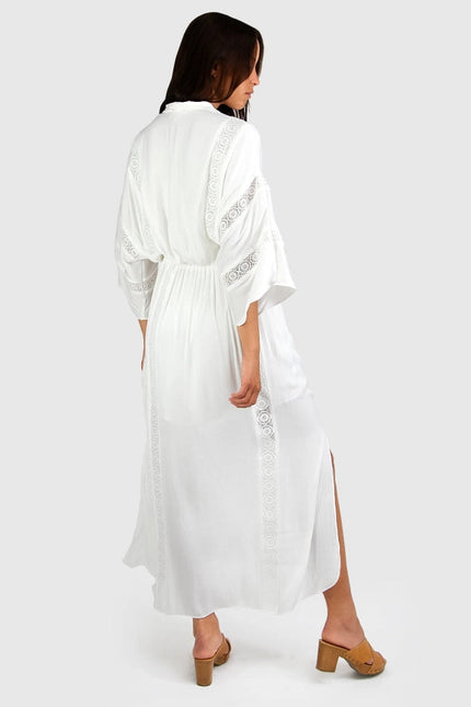 Hideaway Maxi Dress - White