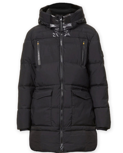 Hodded Long Puffer Jacket