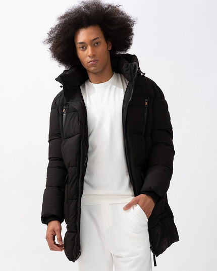 Hodded Long Puffer Jacket