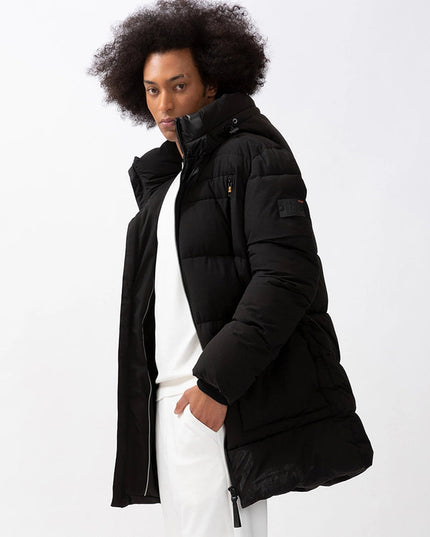 Hodded Long Puffer Jacket