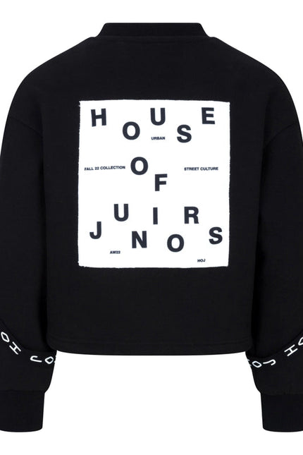 Hoj AW22 Canvas Print Cropped Sweater