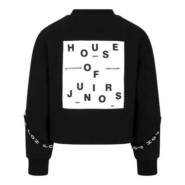 Hoj AW22 Canvas Print Cropped Sweater