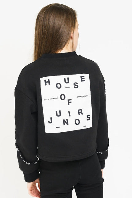 Hoj AW22 Canvas Print Cropped Sweater