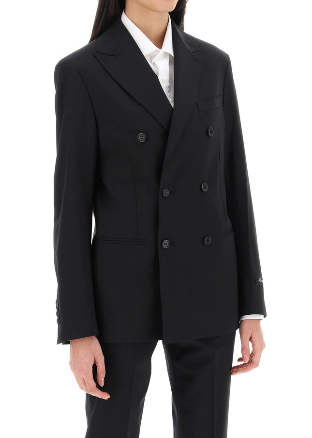 Homme Girls slim fit double-breasted blazer