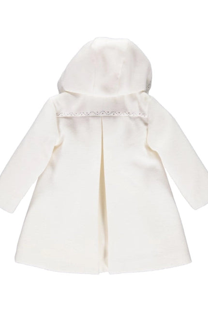 Hooded Jacket with Bows PEARL