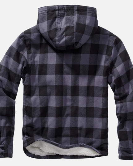 Hooded Lumber Jacket grey