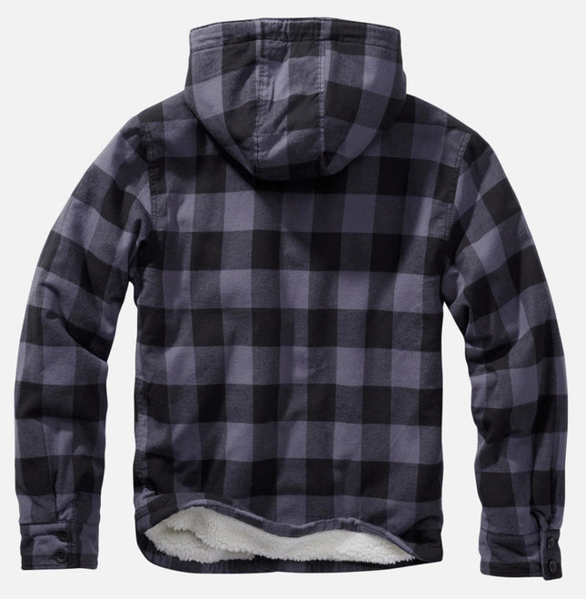 Hooded Lumber Jacket grey