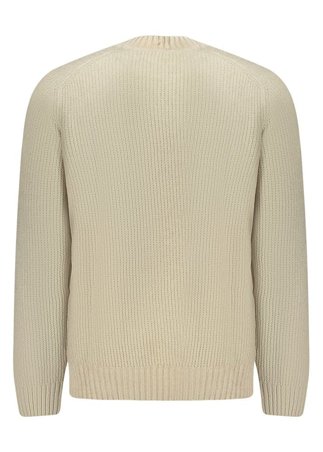 Hugo Boss Beige Cotton Sweater